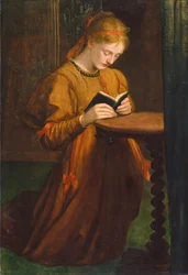May Prinsep (bønn) 1867 (olje på lerret)