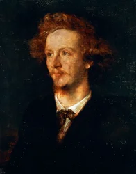 Portrett av Algernon Charles Swinburne (London