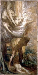The Curse of Cain (olje på lerret)
