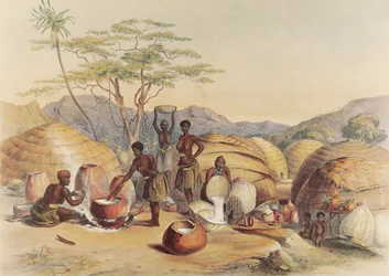 Zulukvinner brygger «outchualla»