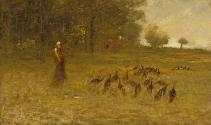 Pike med kalkuner, 1883-84