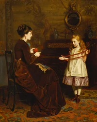 Mors lille hjelper, 1874