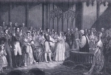 Ekteskap med dronning Victoria AD 1840