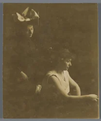 Portrett av Marie og Lise Jordan