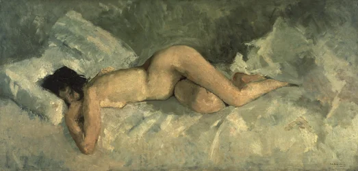 Liggende nakenmodell, ca. 1887