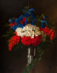 Patriotisk bukett