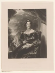 Portrett av Mary Margaret Stanley Grevinnen av Wilton (tittel på objekt)