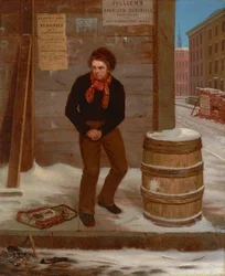 Selvforsvar 1854 (olje på lerret)