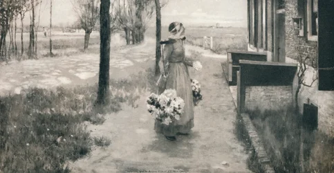 Blomsterjente i Holland, 1887, 1912