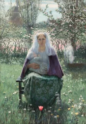Den velsignede mor, 1892.
