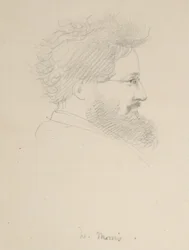 Portrett av William Morris, ca. 1875