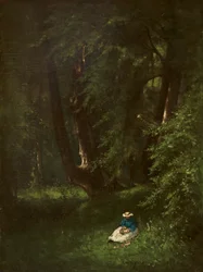 I skogen