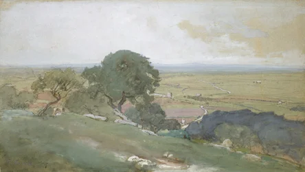 Oliventrær i Tivoli, 1873.