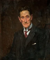 Portrett av Sir Johnston Forbes-Robertson, 1900-1925.