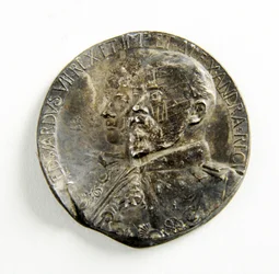 Medalje til minne om kroningen av Edvard 7. og dronning Alexandra