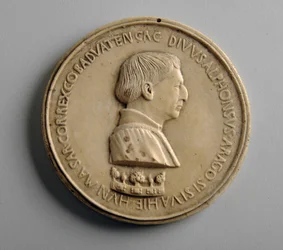 Gipsmedaljong (gips)