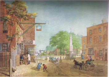 Tottenham Village i 1822
