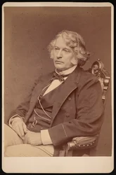 Portrett av Charles Sumner 1811-1874, før 1874.