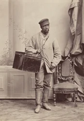 Portrett av en mann, Yale University, ca. 1869 (foto)