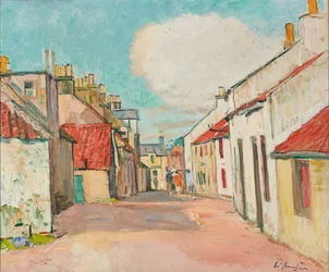 Gatescene, Largo (olje på lerret)