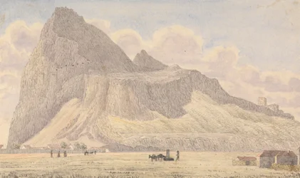 The Rock of Gibraltar, fra North Front Guard Room
