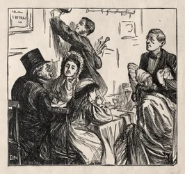 Forfriskninger - På den store utstillingen, 1862.