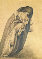 Den sørgende mor, 1890
