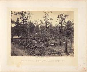 Slagmarken i Atlanta, Georgia, 22. juli 1864, nr. 1
