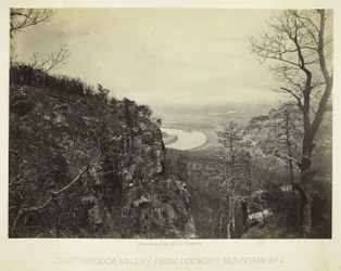 Chattanooga-dalen fra Lookout Mountain, nr. 2