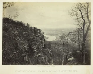 Chattanooga Valley fra Lookout Mountain, nr. 2, 186466.