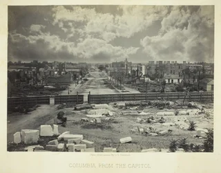 Columbia fra Capitol, 1866.