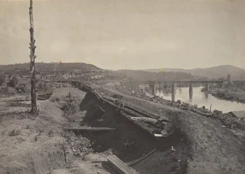 Forsvar av Etawah-broen, 1860-tallet.
