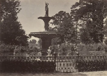 Fountain, Savannah, Georgia, 1860-tallet.