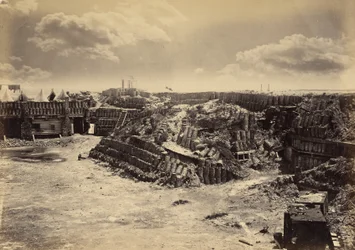 Interiørutsikt over Fort Sumter