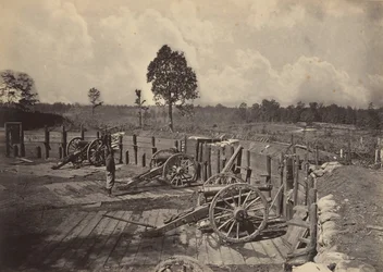 Rebel Works foran Atlanta, Georgia nr. 2, 1860-tallet.