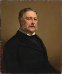 Chester Alan Arthur, april 1884.