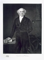 Martin Van Buren, 8. president i USA, pub. 1901 (fotogravyr)