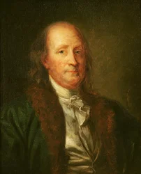 Portrett av Benjamin Franklin (1706-90)