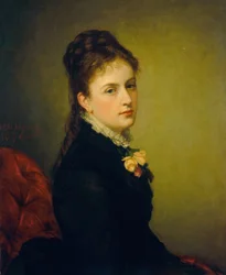 Roxana Atwater Wentworth, 1876.