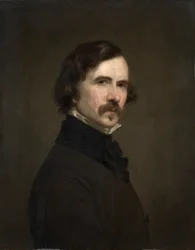 Selvportrett, 1852.