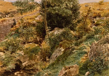 Høst i de walisiske åsene av George Price Boyce, RWS