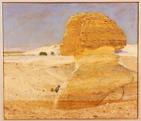 Den store sfinksen ved Gizeh, 1862