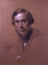 John Tyndall (1820–93) 1864 (fargestift)
