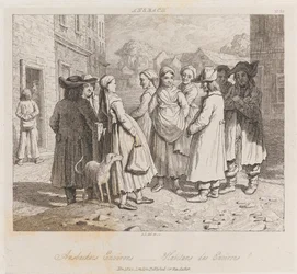 Anbachers, Ansbach, ca. 1821 (radering)