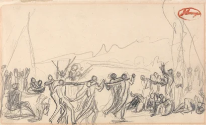 Bacchanalsk scene (muligens antediluviansk)