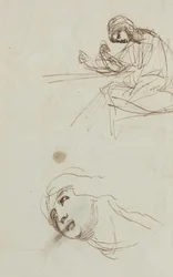 Figurstudier [baksiden]