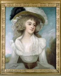 Mrs Tickell (olje på lerret)