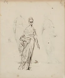 Enkelt kvinnefigur