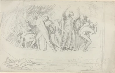 Studie for "The Deluge"