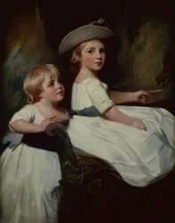 The Stanhope Children (olje på lerret)